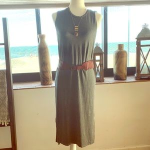 Madewell heather gray dress